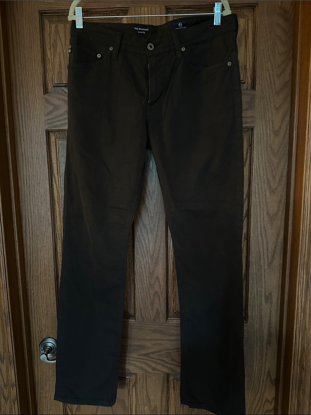 Men’s AG brown pants